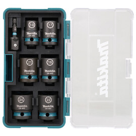 Набор головок Makita Impact Black 1/2" ударные 7шт (E-16592) — Фото 1