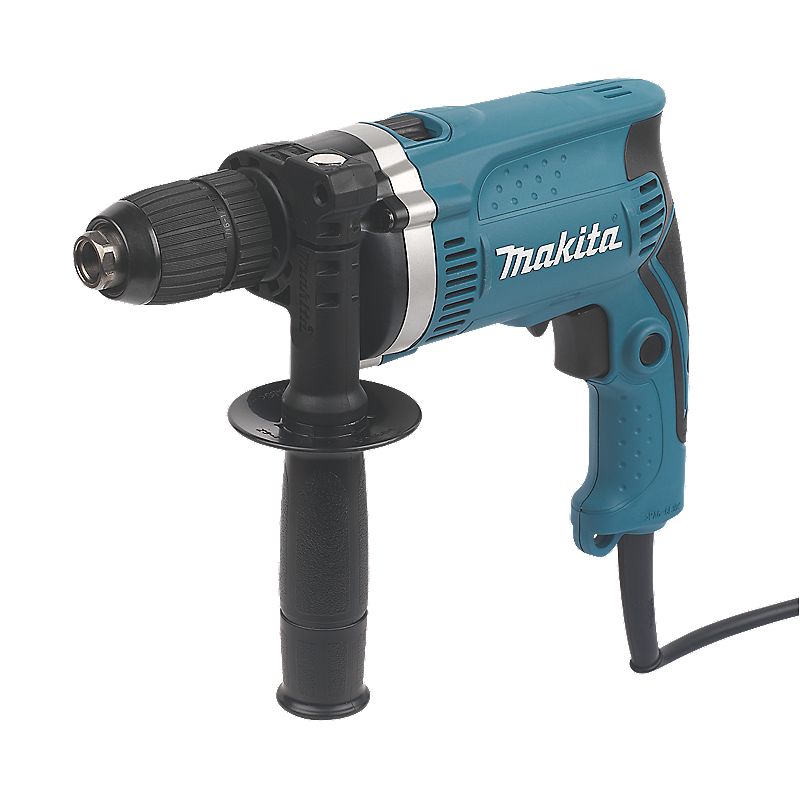 Сетевая дрель Makita HP1631K ударная — Фото 1