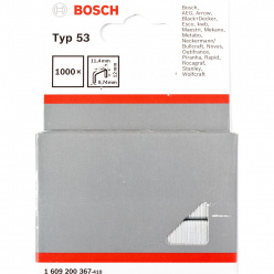 Скобы для степлера Bosch T53/12 1000шт (367)