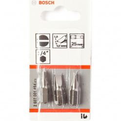 Набор бит Bosch S1х5.5х25мм 3шт (464)