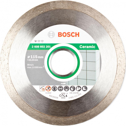 Диск алмазный по керамике Bosch Standard for Ceramic 115х22.2мм (201)