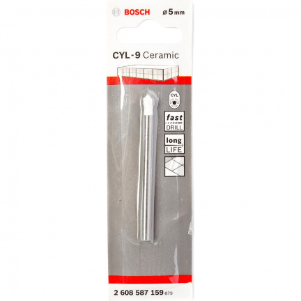 Сверло по стеклу и кафелю Bosch CYL-9 5х70мм (159)