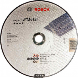 Круг отрезной по металлу Bosch Expert for Metal 230х3х22.2мм (324)