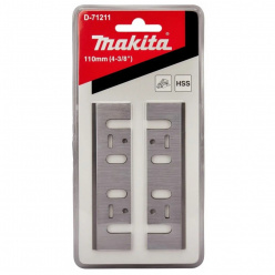 Ножи для рубанка Makita 110мм быстрорежущая сталь 2шт (D-71211)