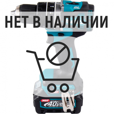 Аккумуляторная дрель-шуруповерт Makita HP002GD201 ударная