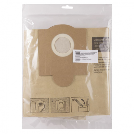 Мешок-пылесборник бумажный OZONE DeWalt для D27900 5шт