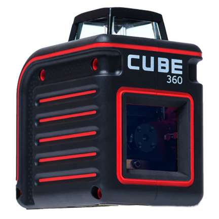 Лазерный уровень ADA Cube 360 Basic Edition + Штатив-штанга элевационный ADA SILVER PLUS в комплекте