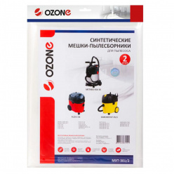 Мешок-пылесборник синтетический OZONE MXT-301/2 2шт