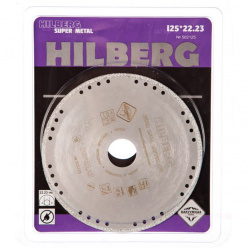 Диск алмазный по металлу Hilberg Super Metal Сorrect Cut 125x22.2мм (502125)