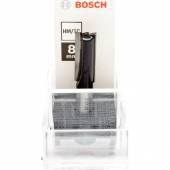 Фреза Bosch HM пазовая прямая 10х25мм (373)
