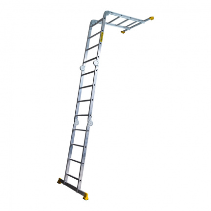 Лестница-трансформер алюминиевая Алюмет 4x4 ступеней (TW1 444)