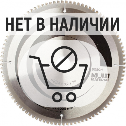 Диск пильный универсальный Bosch Multi 254х30мм 96T (451)