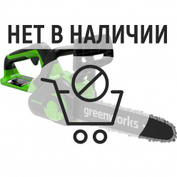 Аккумуляторная цепная пила Greenworks G40CS30IIK2 40В