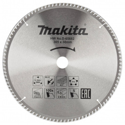 Диск пильный универсальный Makita 305x30мм 100T (D-65682)