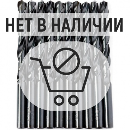 Набор сверл по металлу Bosch HSS-R 9х125 10шт (433)