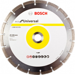 Диск алмазный универсальный Bosch ECO for Universal 230х22.2мм (031)