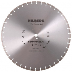 Диск алмазный по бетону Hard Materials Hilberg 600x25.4мм (HM113)